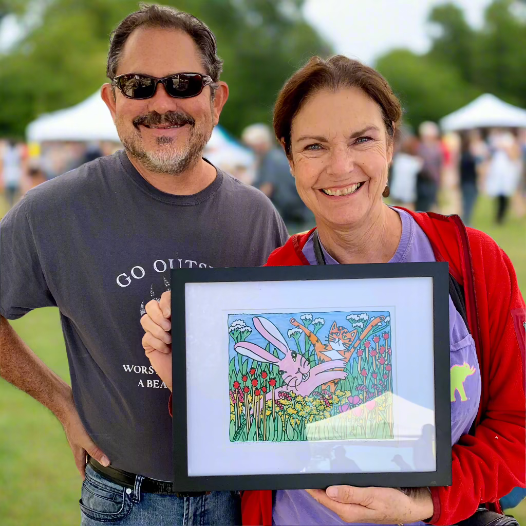 PrairiePussy and BunBun Celebrate Spring